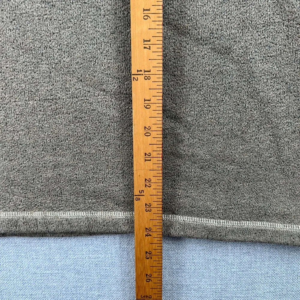 KUHL Alfpaca Fleece Pullover Mens Large Brown Mock Neck Sherpa Lined Gorpcore
